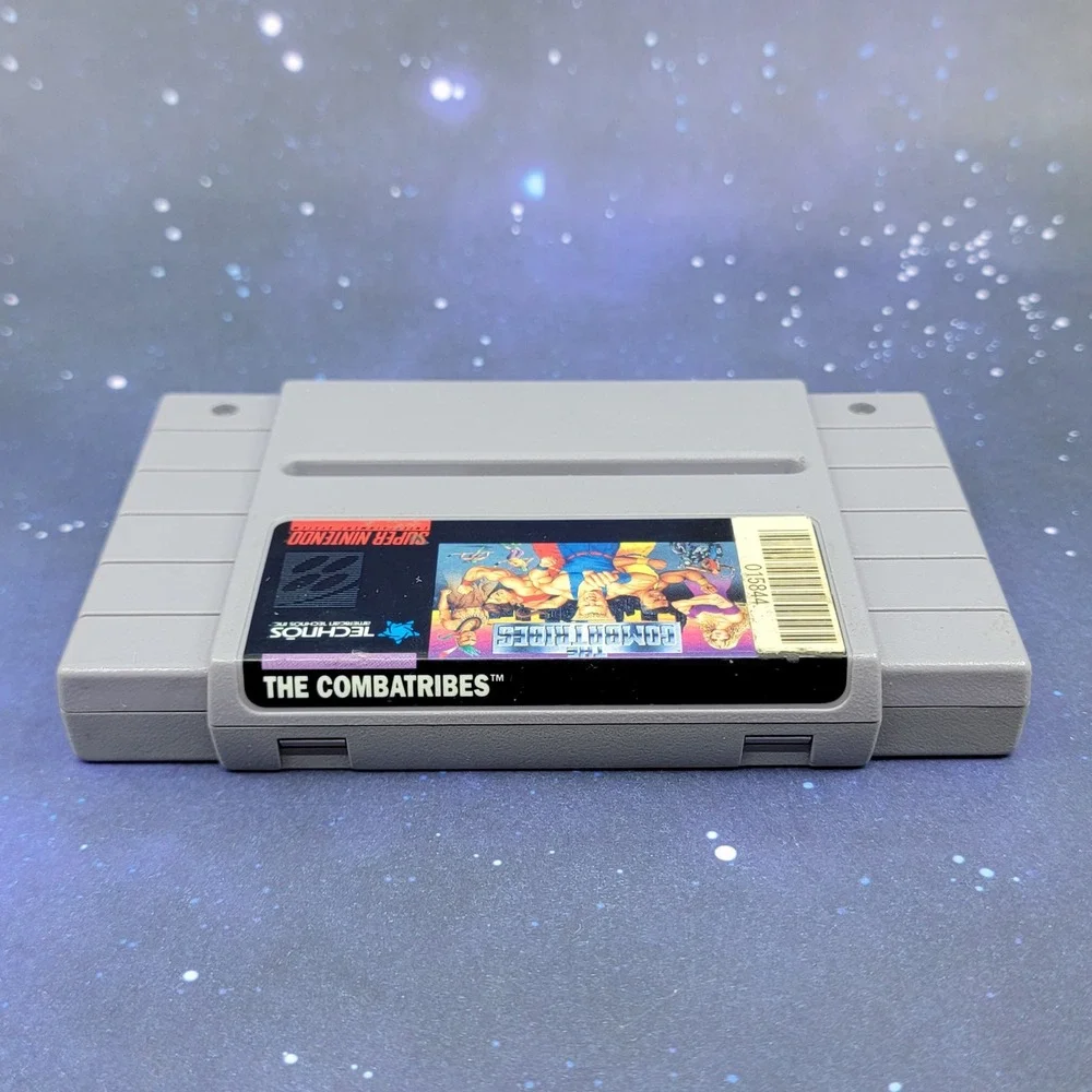The Combatribes SNES Super Nintendo Technos SNS-006 Video Game Cartridge